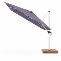 Mykonos Cantilever Overhanging Parasol 3x3