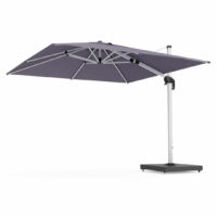 Mykonos Cantilever Overhanging Parasol 3x3