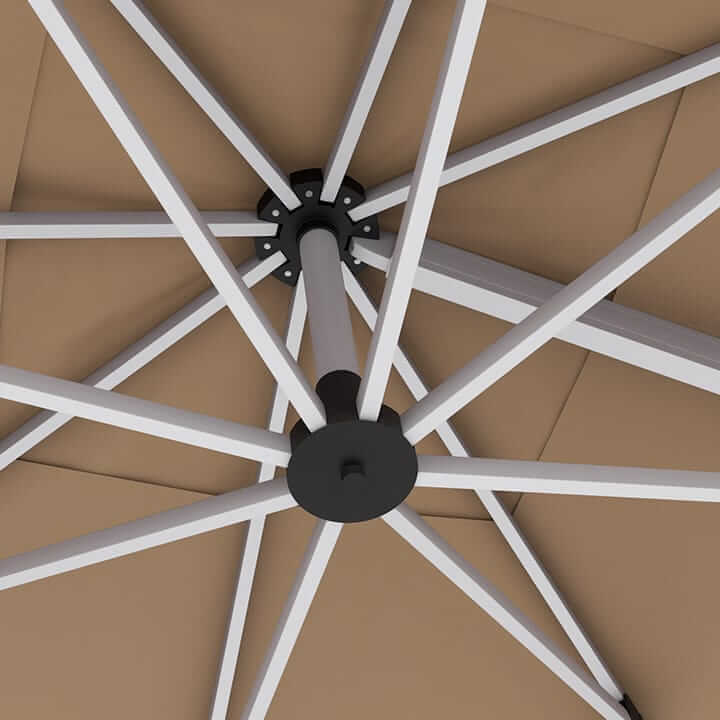 Mykonos Yandan Gövdeli Ayarlı Şemsiye 3x3